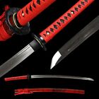 Handmade FOLDED STEEL Japanese Samurai Katana Sword Razor Sharp Full Tang Blade