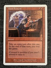 Final Fortune NM 7th Edition MTG Magic The Gathering