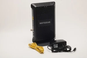 NETGEAR CM600 960Mbps DOCSIS 3.0 Modem kablowy z zasilaczem działa - Zdjęcie 1 z 3