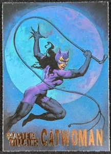 Catwoman Batman 1995 Master Series Skybox DC Villain Insert Chase Card #3 NM - Picture 1 of 2