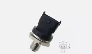 Capteur pression carburant prévu pour Renault 1,9 dCi, 0281006241 8200576683 - Picture 1 of 6