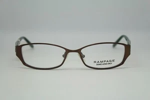 2 Stück NEU RAMPAGE R179 BRN BRAUN AUTHENTISCHE DAMENBRILLE 51-16-135 MM #45 - Bild 1 von 8