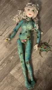 Handmade doll, Collectible doll, Art doll, Cloth doll,19 inch - Picture 1 of 5