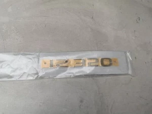 2012 2013 GENUINE LEXUS CHROME IS350 NAME LETTERS EMBLEM-NEW 75443-53050 - Bild 1 von 1