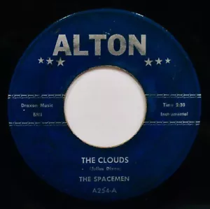 THE SPACEMEN~The Clouds & The Lonely Jet Pilot ✦ Roots Rock 45~ALTON #A254 - Imagen 1 de 2