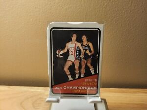 1972-73 Topps #246 - 1971-72 ABA Championship Game 6- Very Good to Near Mint