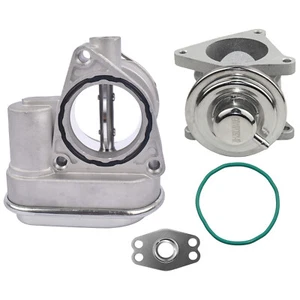 Corps Papillon Air + Vanne EGR pour Audi VW Seat Skoda 2.0T 72480916 4-Broches - Bild 1 von 8