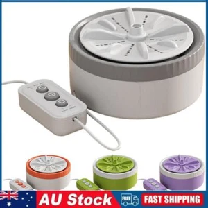 Automatic Compact Clothes Washer Mini Laundry Machine Portable for Home Bathroom - Picture 1 of 16