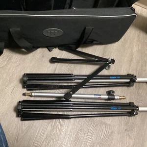 JTL 600 Stand 5011 (6'8" Extended) Stand As Is & Manfrotto By Bogen - Picture 1 of 11