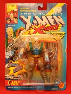 Marvel Comics Uncanny X-Men X-Force Cable Chop Arm Action Figure Toy Biz 1992 - Picture 1 of 9