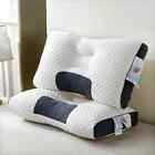 Super 3D oreiller ergonomique cou de sommeil protège le contour orthopédique de la colonne vertébrale