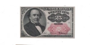 U.S. - Series of 1874 25 Cents Fractional Currency Banknote - Picture 1 of 2