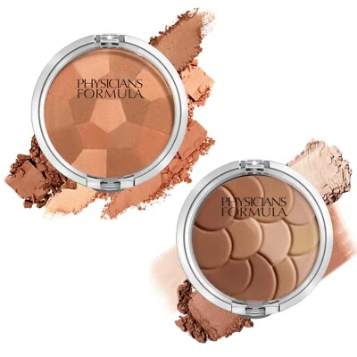 Set of 2 :PHYSICIANS FORMULA multi-coloredPowder Palette + Magic Mosaic Bronzer - Image 1 of 4