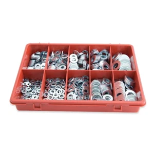 Jamec Pem Flat Steel Washer Assortment 650 Piece 102.130 - Picture 1 of 1