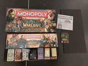 MONOPOLY World of Warcraft 2012 Collector's Edition Missing 3 Town Pieces - Picture 1 of 15
