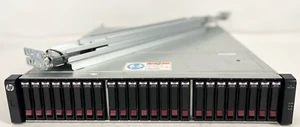 Double contrôleur SAN HP MSA 2040 24 x 900 Go SAS 10K SFF disque dur 21,6 To lot - C8R17A - Photo 1/3