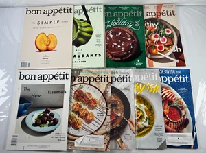 Bon Appetit Magazine lot of 9 Issues 2018-2020, 09/2019 Issue is sealed - Picture 1 of 6