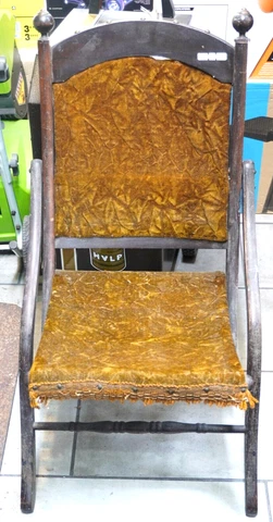Antique Officer's Folding Chair Cover