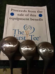 Spalding Dot Plus Woods Set Driver, 3-5 Woods Regular Steel shafts - Picture 1 of 8
