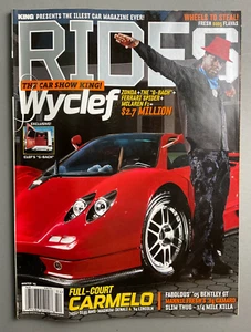 RIDES Magazine by King - Winter 2005 Wyclef Carmelo Slim Thug - Picture 1 of 2