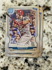 2020 TOPPS GYPSY QUEEN CARD ST LOUIS CARDINALS HARRISON BADER #53