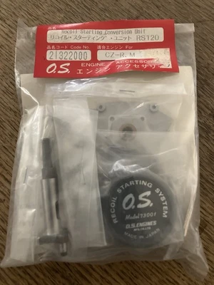 NEW OGAWA SEIKI O.S MAX 12 15 CZ TO CR RECOIL STARTER CONVERSION UNIT KIT RARE - Image 1 of 4