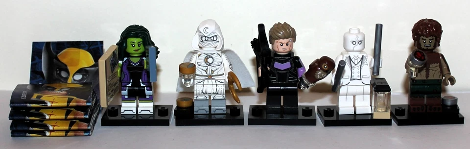 Lego - Fünf verschiedene Minifiguren aus der Serie 2 "Marvel Studios" - Bild 1 von 1