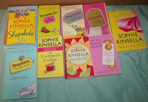 Lot of 9 Sophie Kinsella PB & HC Books Shopaholic Takes Manhattan, Undomestic - Picture 1 of 3