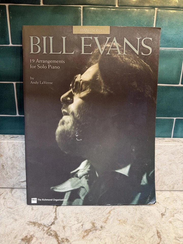 Bill Evans 19 Arrangements for Solo Piano Sheet Music Songbook Hal Leonard - Image 1 of 1