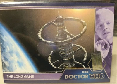 🔥Doctor Who Series 1-4 Holographic Foil Base Parallel Card #19 1/1 AB Exclusive - Image 1 of 3