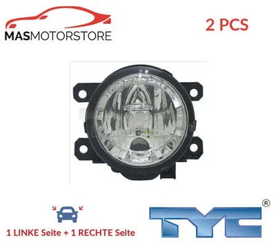 NEBELSCHEINWERFER PAAR SET TYC 19-12317-01-9 2PCS I FÜR MITSUBISHI ASX - Image 1 of 4