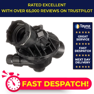 Coolant Thermostat fits BMW 3 ActiveHybrid F30 3.0 12 to 15 N55B30A Gates New - Image 1 of 4