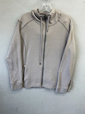 Sudadera con Capucha Kuhl Para Mujer Púrpura Freethinkr Cremallera Deportes al Aire Libre Logo Vellón Foto 1 de 4