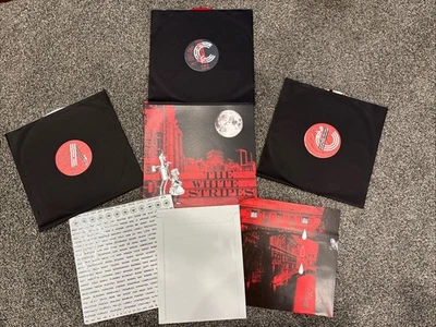 💿 The White Stripes 🔴 Vault 46 Greatest Hits 3×LP + Prints & Poetry Set SEALED Foto 1 de 4