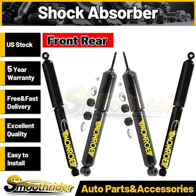 Monroe 4pcs Front Rear Shock Absorber For 1979-1981 1982 1983 Toyota Pickup 2.2L - Image 1 of 4