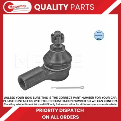 MEYLE Outer Track Rod End fits HONDA CIVIC Mk 7 CR-V for oe no.53541-S5A-003 - Изображение 1 из 4