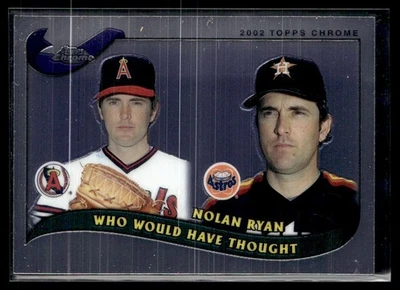 Topps Traded & Rookies 2002 cromo Nolan Ryan California Angels #T266 Foto 1 de 2