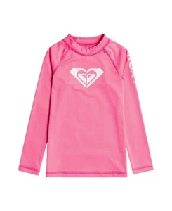 Roxy Girls Whole Hearted LS Rashguard BSP0 6 - Picture 1 of 3