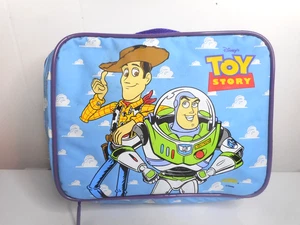 Disney Toy Story Woody & Buzz Lightyear Thermoskanne 90’er weiche Seiten blau Brotdose - Bild 1 von 14