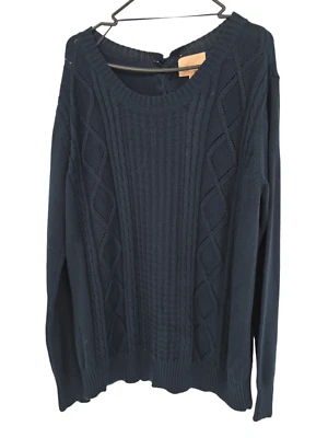 SKIES ARE BLUE Size 2XL Womens Sweater Cesarea Lace Up Back Pullover NWT - Image 1 of 4