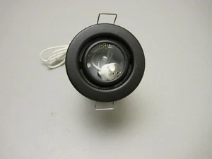 LITON LIGHTING MINI EYEBALL AND HOUSING WITH BLACK TRIM #:LH122B - Picture 1 of 4