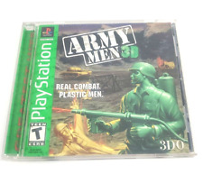 Army Men 3D   PS 1 Complete Green label Playstation