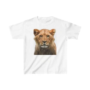 Kids Heavy Cotton™ Tee lion - Picture 1 of 23