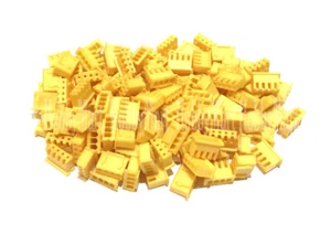 4-Pin XH JST 2.5mm Female 3S RC Battery Connector Socket YELLOW Color DIY x 100 - Picture 1 of 4