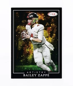 2022 SAGE HIT Artistry #ARTBZ Bailey Zappe XRC RC Western Kentucky WKU Patriots - Bild 1 von 3