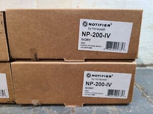 NOTIFIER NP-200-IV PHOTOELECTRIC SMOKE DETECTOR BRAND NEW IN ORIGINAL USA STOCK