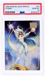1996 Marvel Masterpieces Storm #47 PSA 10 - Picture 1 of 2