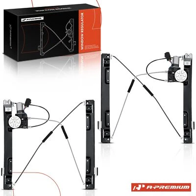 Regulador de ventana delantera con motor A-Premium 2 piezas para Jaguar XF 2009-2015 XFR-S Foto 1 de 4