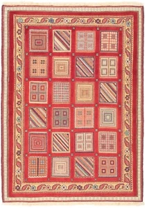 Nimbaft 162x115 cm Handgeknüpfter Perserteppich Nomadic Orient Carpet Rug - Bild 1 von 13