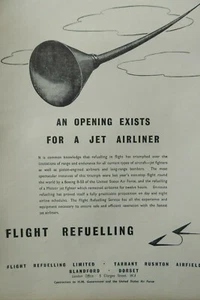 2/1951 PUB FLUGBETANKUNG HIGH SPEED SYSTEM BETANKUNGSSONDE DROGENWERBUNG - Bild 1 von 1
